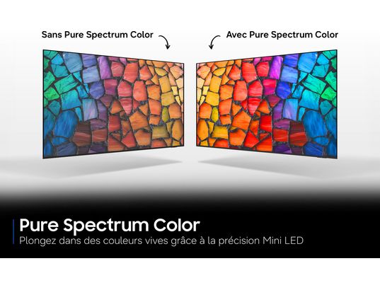 SAMSUNG - TV Mini LED 4K 139 cm TU55M74H