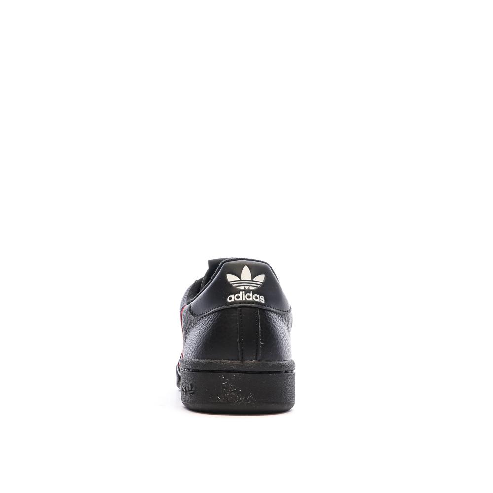 Adidas Baskets Noir/Rouge Homme Adidas Continental 80