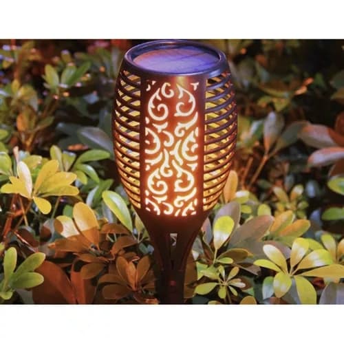 4-Pak - Hage Lampe Lykt Solcelle