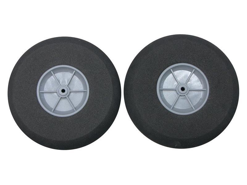 OEM Moosgummi Super Leichtrad 110 mm, 2 Stück Räder für Modellflugzeuge