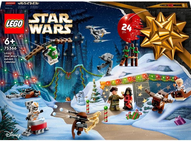LEGO Star Wars Adventskalender 2023 Set met 24 Cadeautjes - 75366