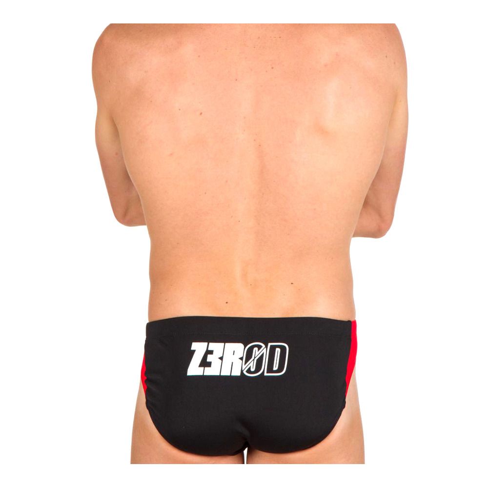 Z3rod SLIP DE BAIN - Slip de bain Homme black/grey/red