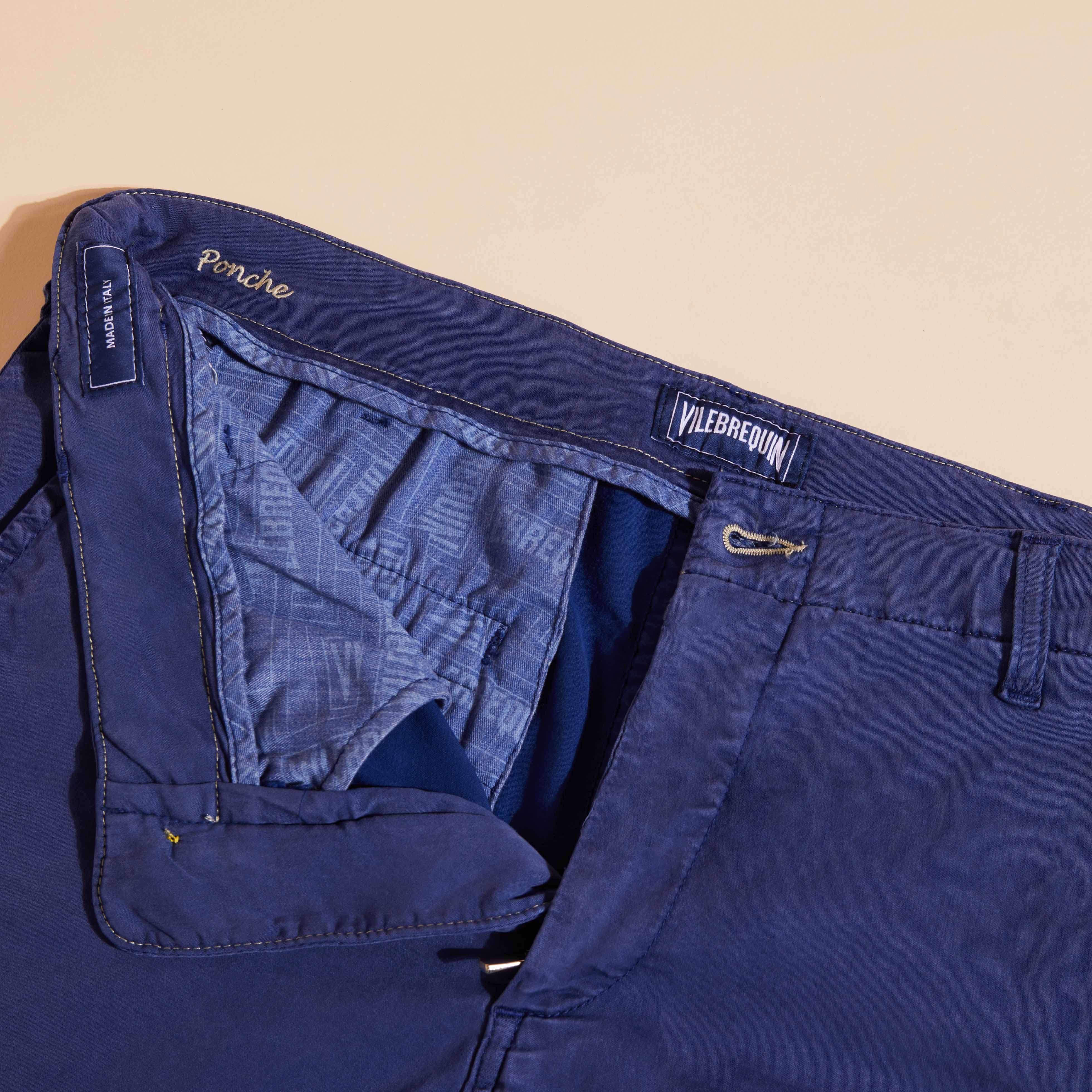 Bermuda en Tencel Homme Uni | Short Homme Vilebrequin
