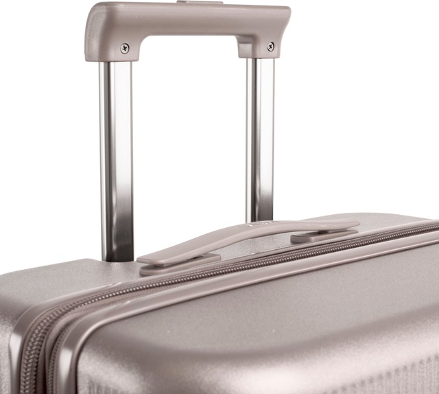 Heys Hartschalen-Trolley »Earthtone, verschiedene Grössen und Farben« 43 l 4 Rollen Heys x Joachim Llambi Reisegepäck TSA Schloss Volumenerweiterung