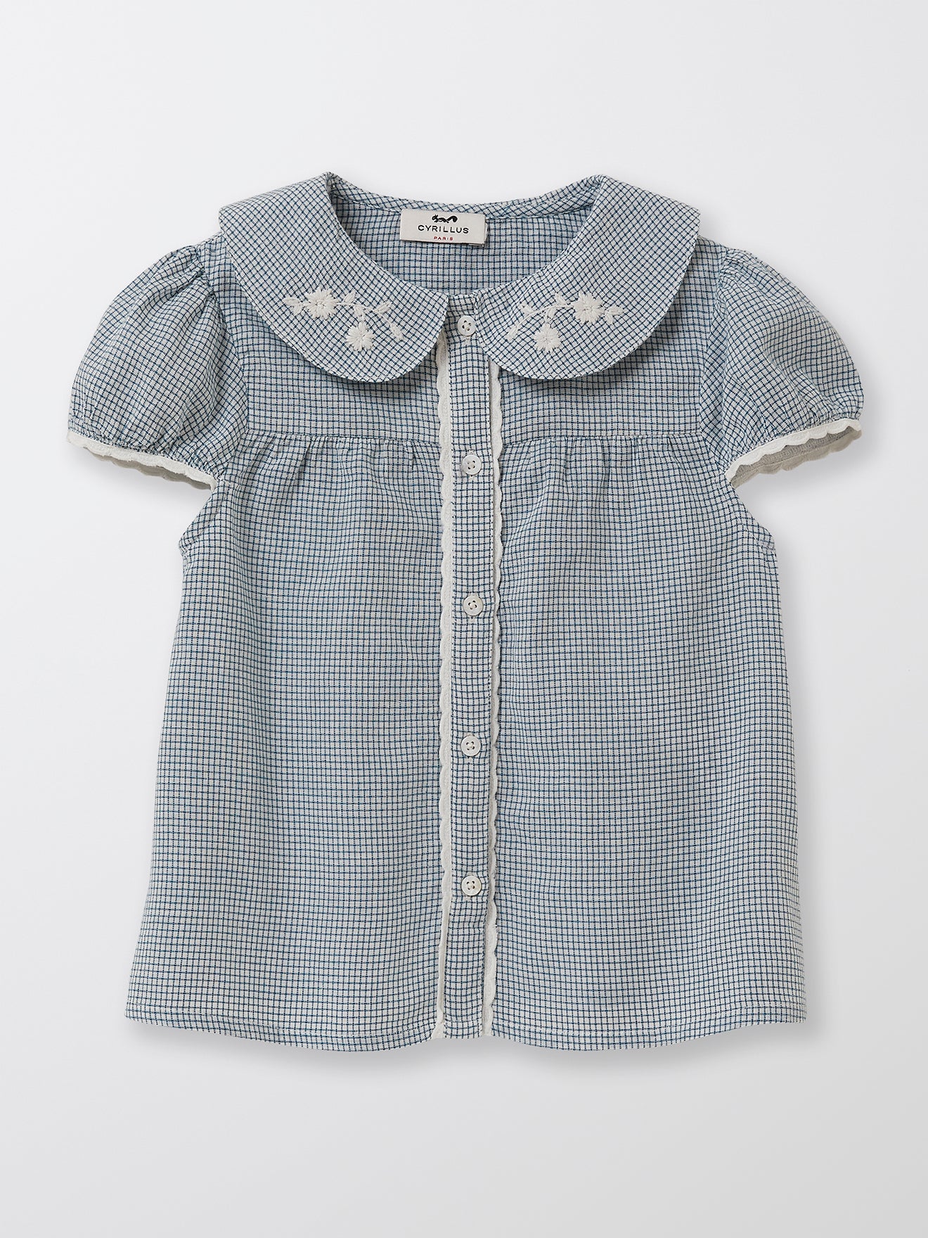 Blouse Fille brodée