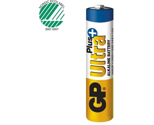 GP Ultra Plus Alkaline AAA batteri, 24AUP/LR03, 4-pack