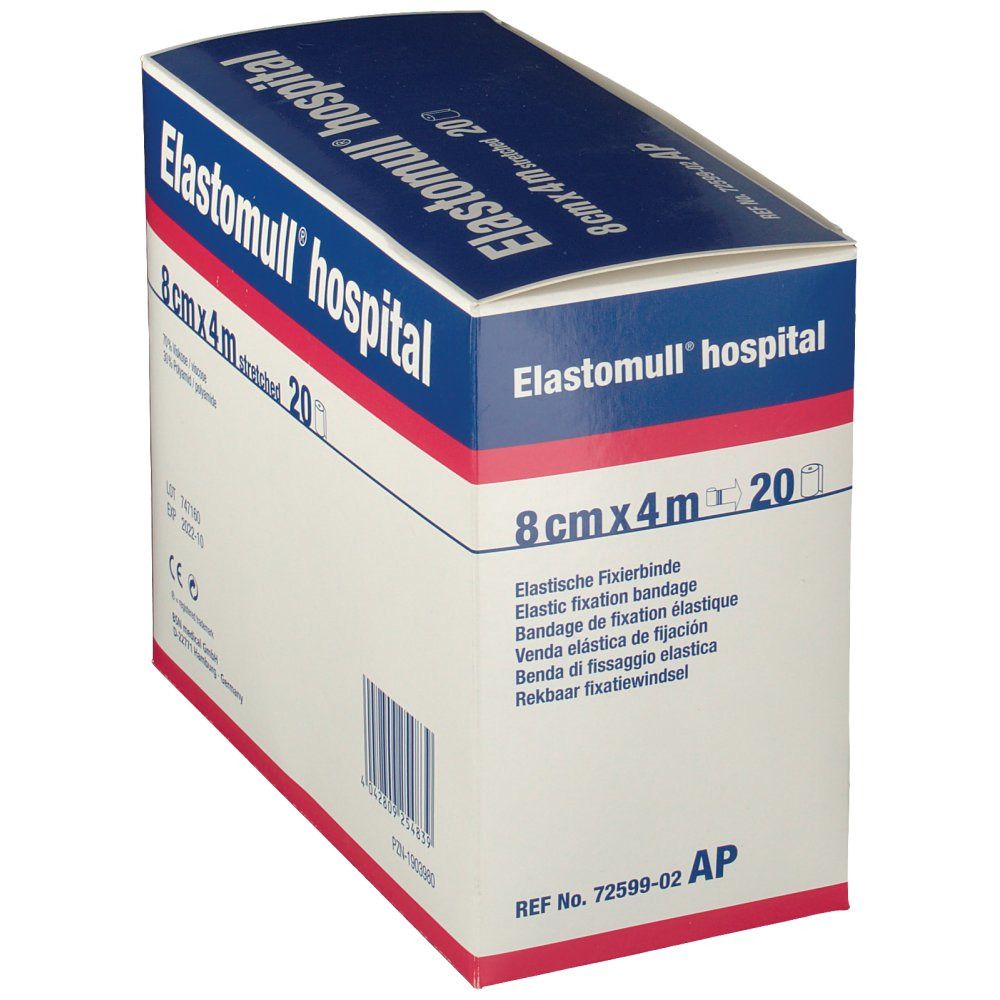 Elastomull® hospital elastische Fixierbinde 8 cm x 4 m