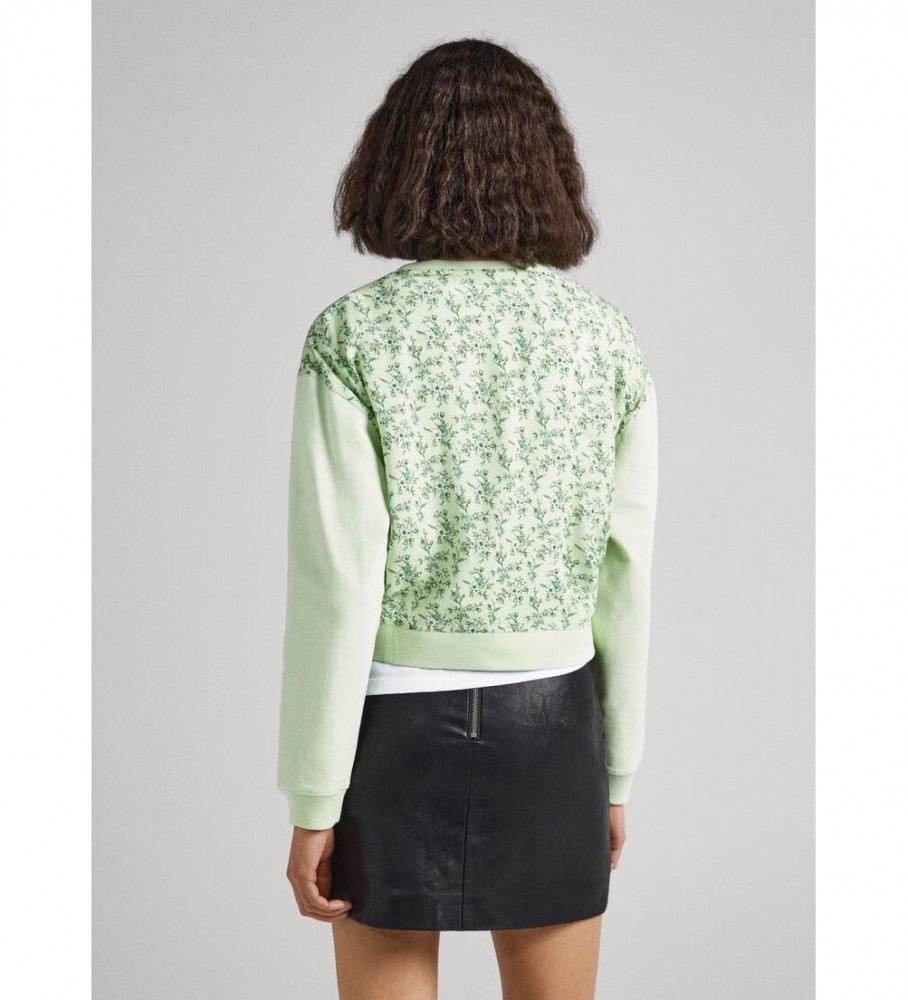 Moletom verde Alissa da Pepe Jeans
