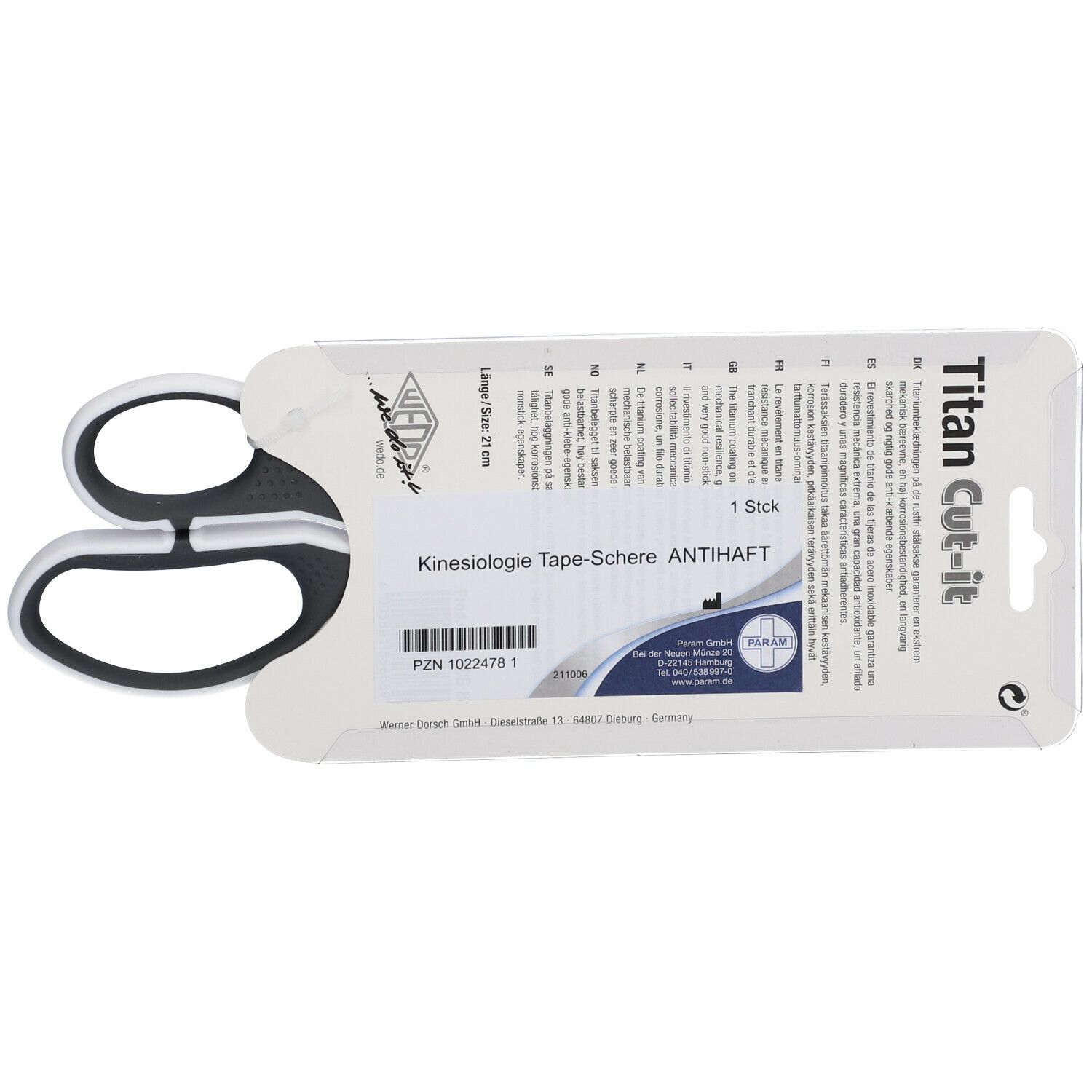 Kinesiologie Tape Schere Antihaft