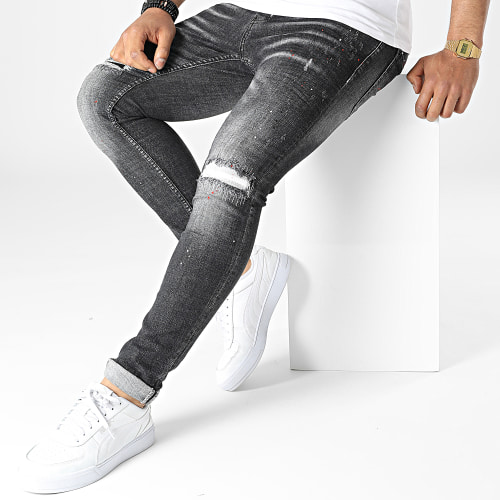 Jean Skinny 709 Gris Anthracite