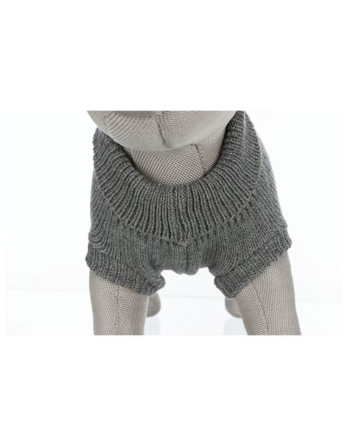 Trixie Trui Kenton Grijs - Hondenkleding