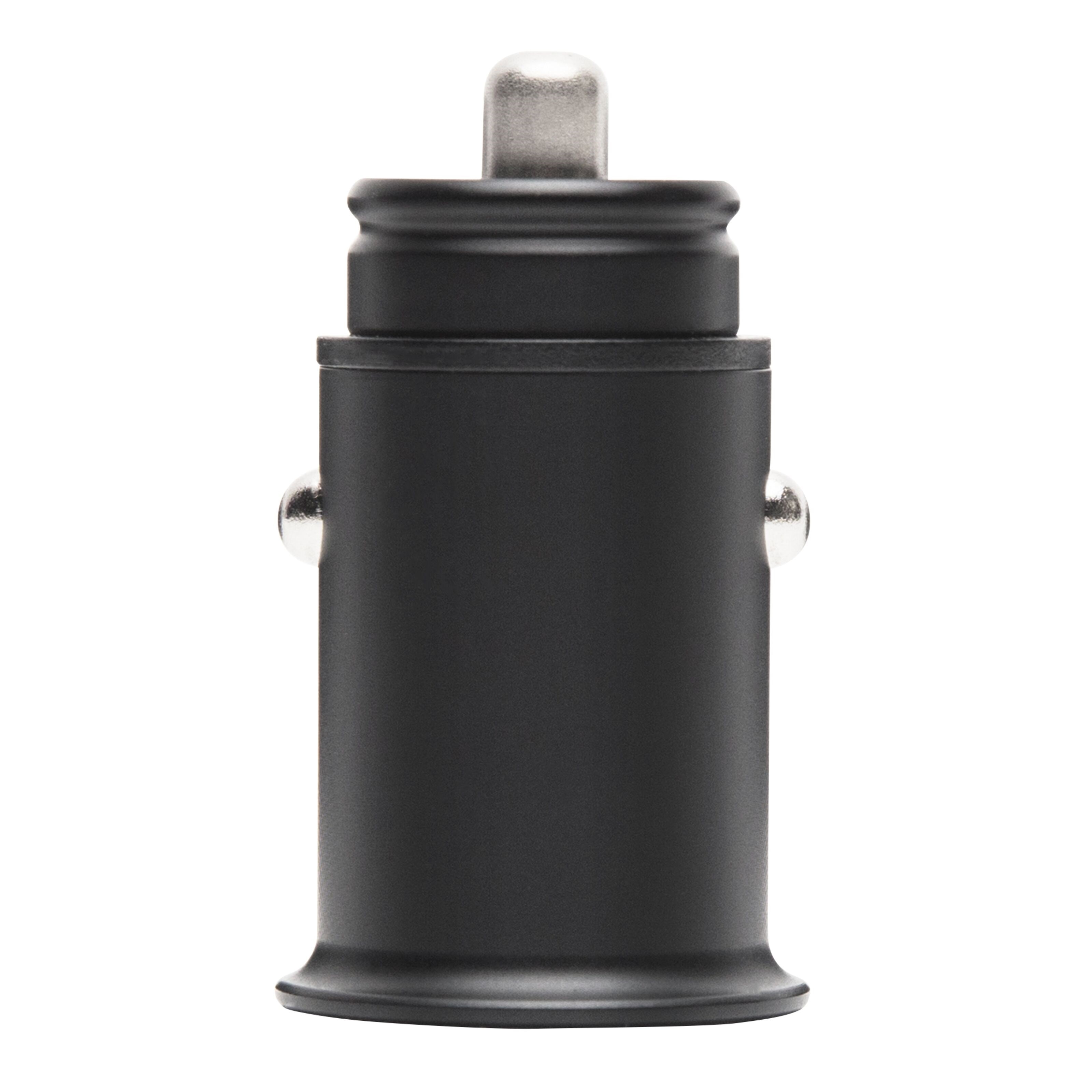 Linocell USB-billader med to USB-porter 4,8 A Svart