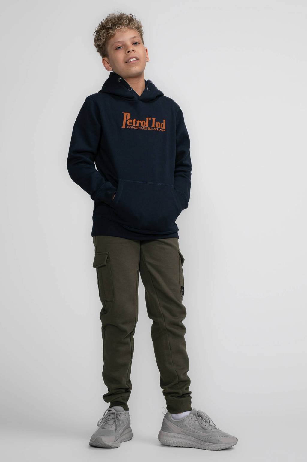 Petrol Industries hoodie blauw