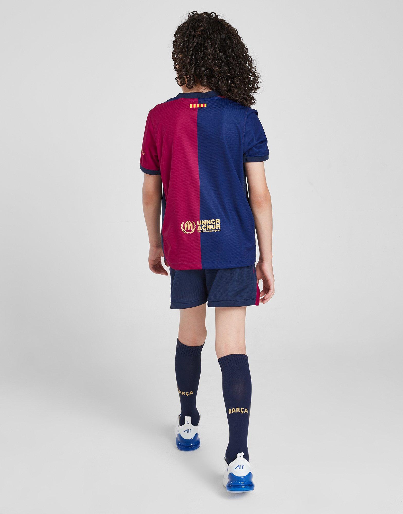 Nike Kit Domicile FC Barcelona 2024/25 Enfant
