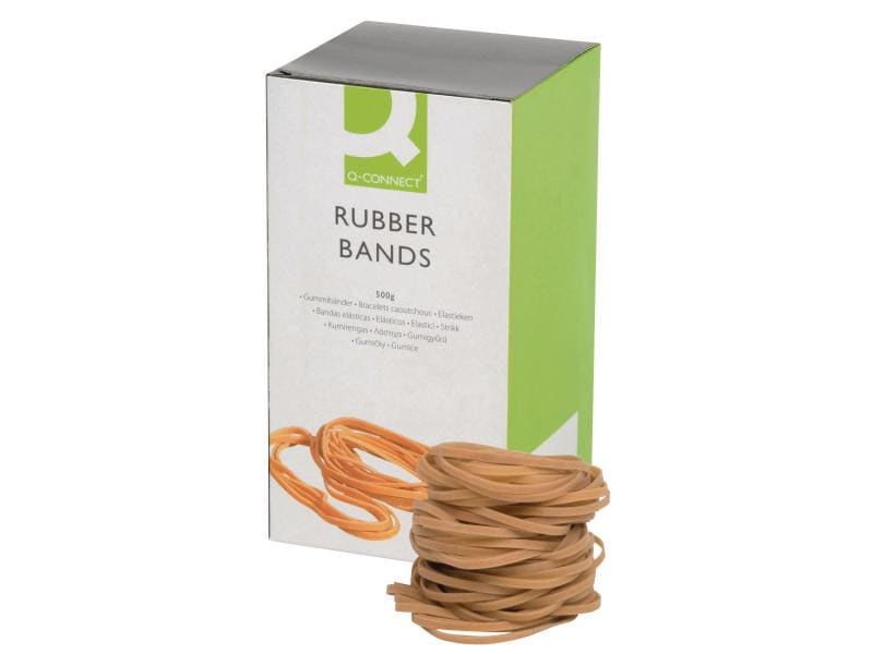 CONNECT Gummiband Nr. 38 3 x 150 mm, 500 g Dauerhaft elastische Gummibänder