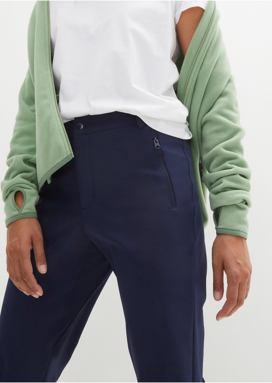 Pantalon fonctionnel 4-way-stretch avec taille confortable, étanche