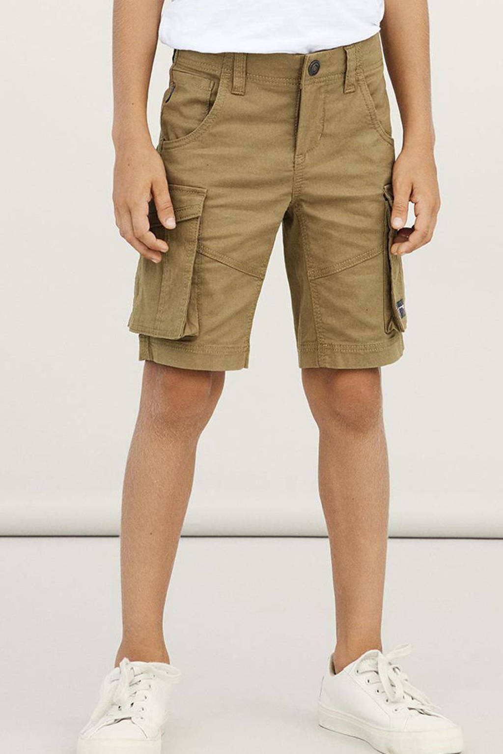 NAME IT regular fit cargo bermuda NKMRYAN bruin