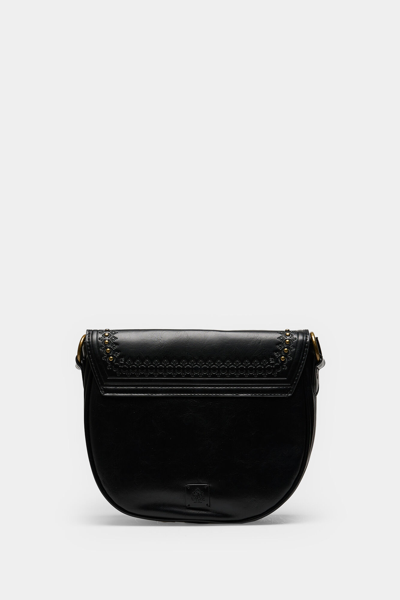 Bolsa de ombro com tachas