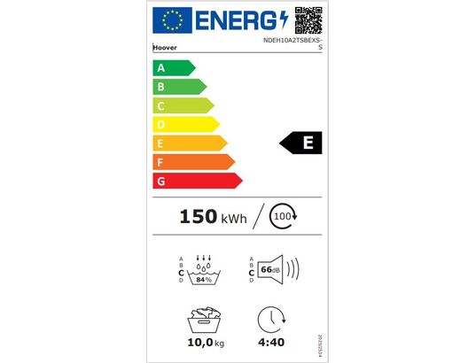 HOOVER - Sèche linge Condensation NDEH10A2TSBEXS-S