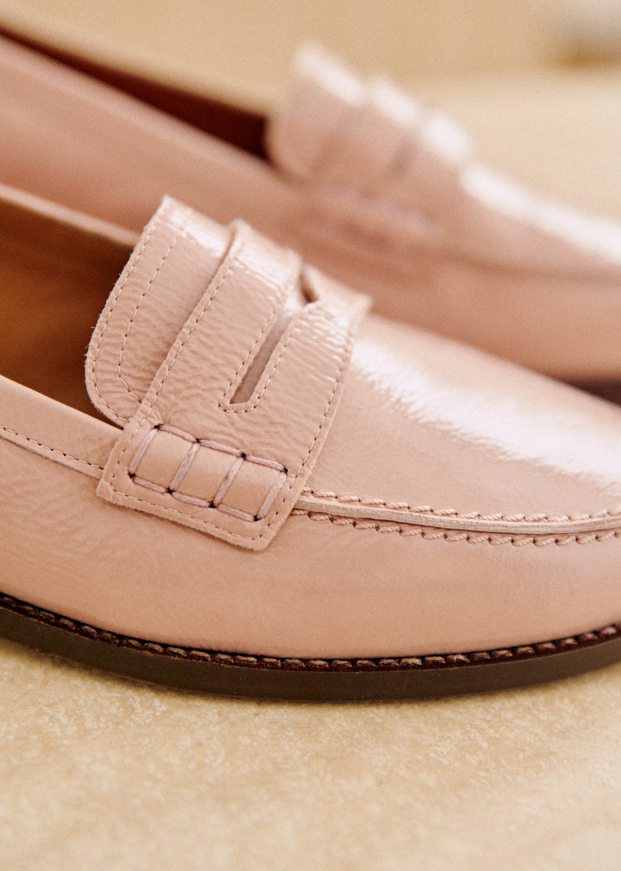 Mocassins André - Nude vernis - SOULIERS/SOULIERS Mocassins 5906291