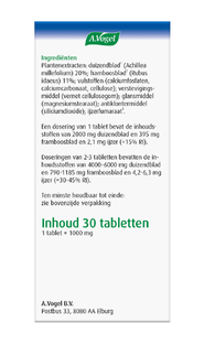 A.Vogel A. Vogel Menstruatie Tabletten   IJzer 30ST