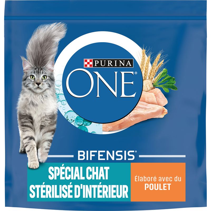Purina ONE Chat Stérilisé d'Intérieur au poulet