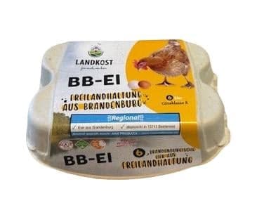 Landkost Brandenburg-Ei Freilandhaltung 6er