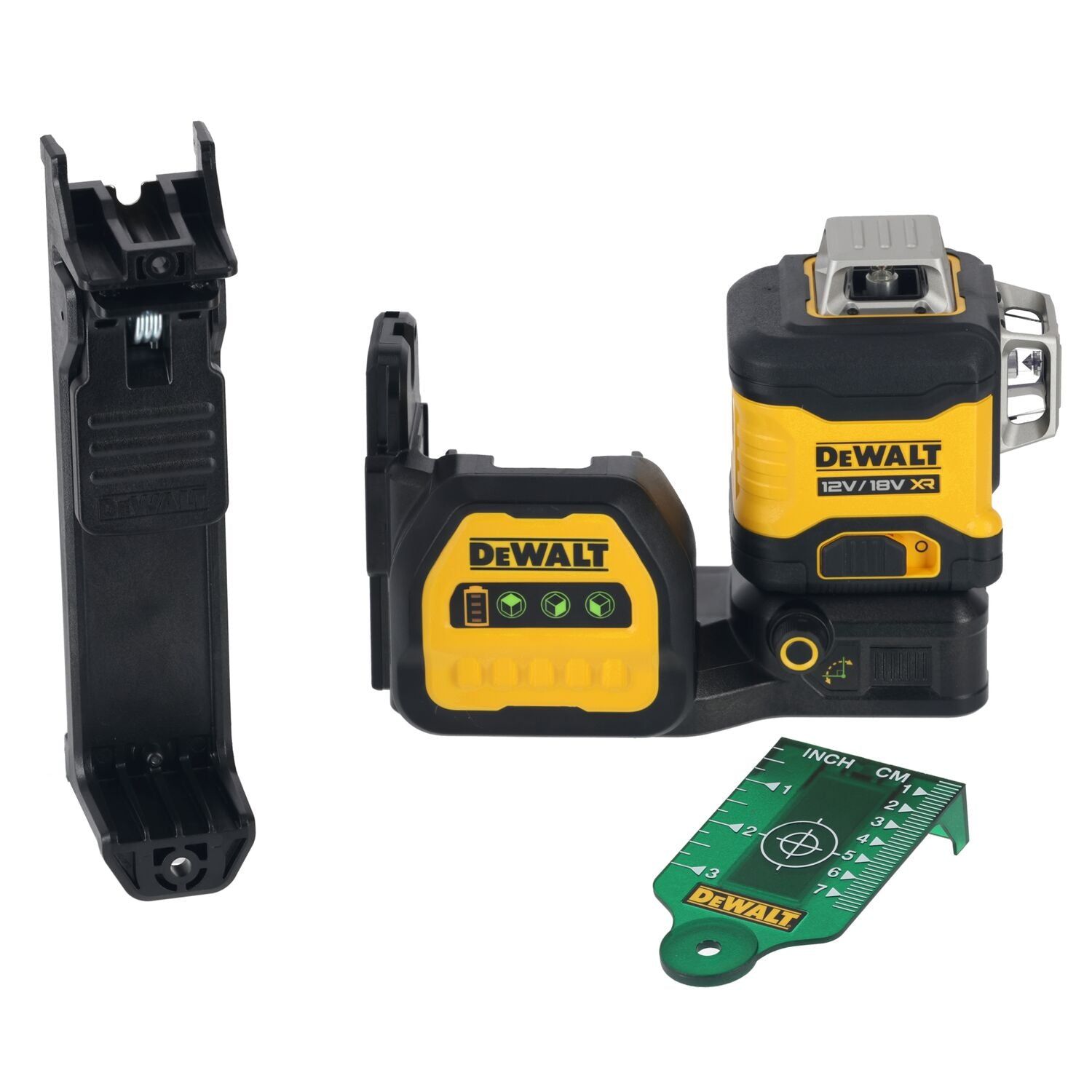 DeWALT DCE089NG18 Accu kruislijnlaser groen 3x360° 12V/18V XR Basic Body in TSTAK