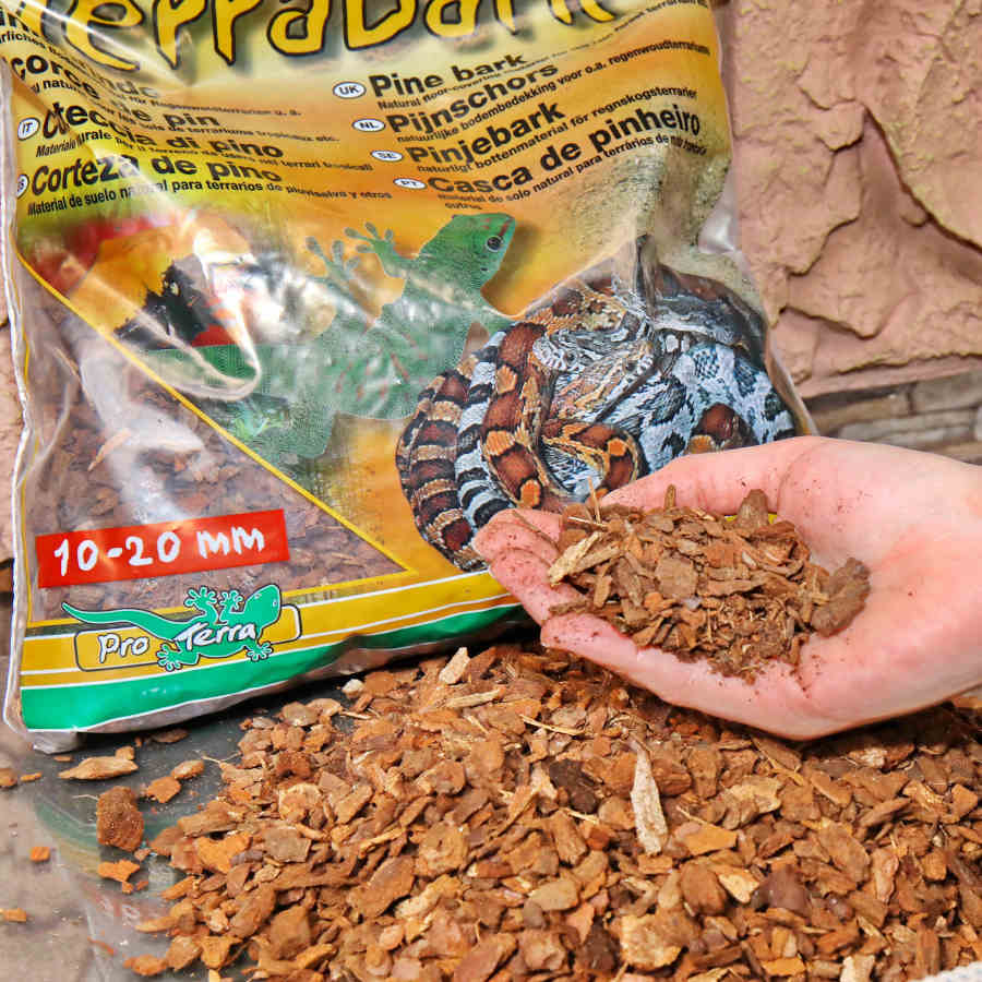 JBL Terra Bark Substrato de casca de pinheiro para terrários