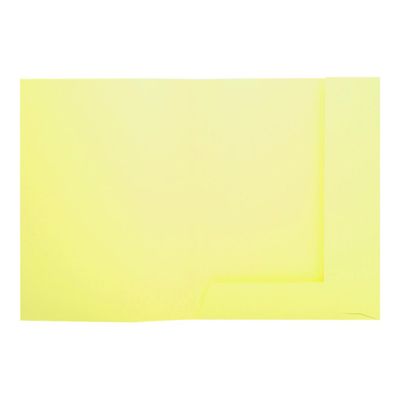 Exacompta Super 210 - 50 Chemises 2 rabats - 210 gr - jaune citron