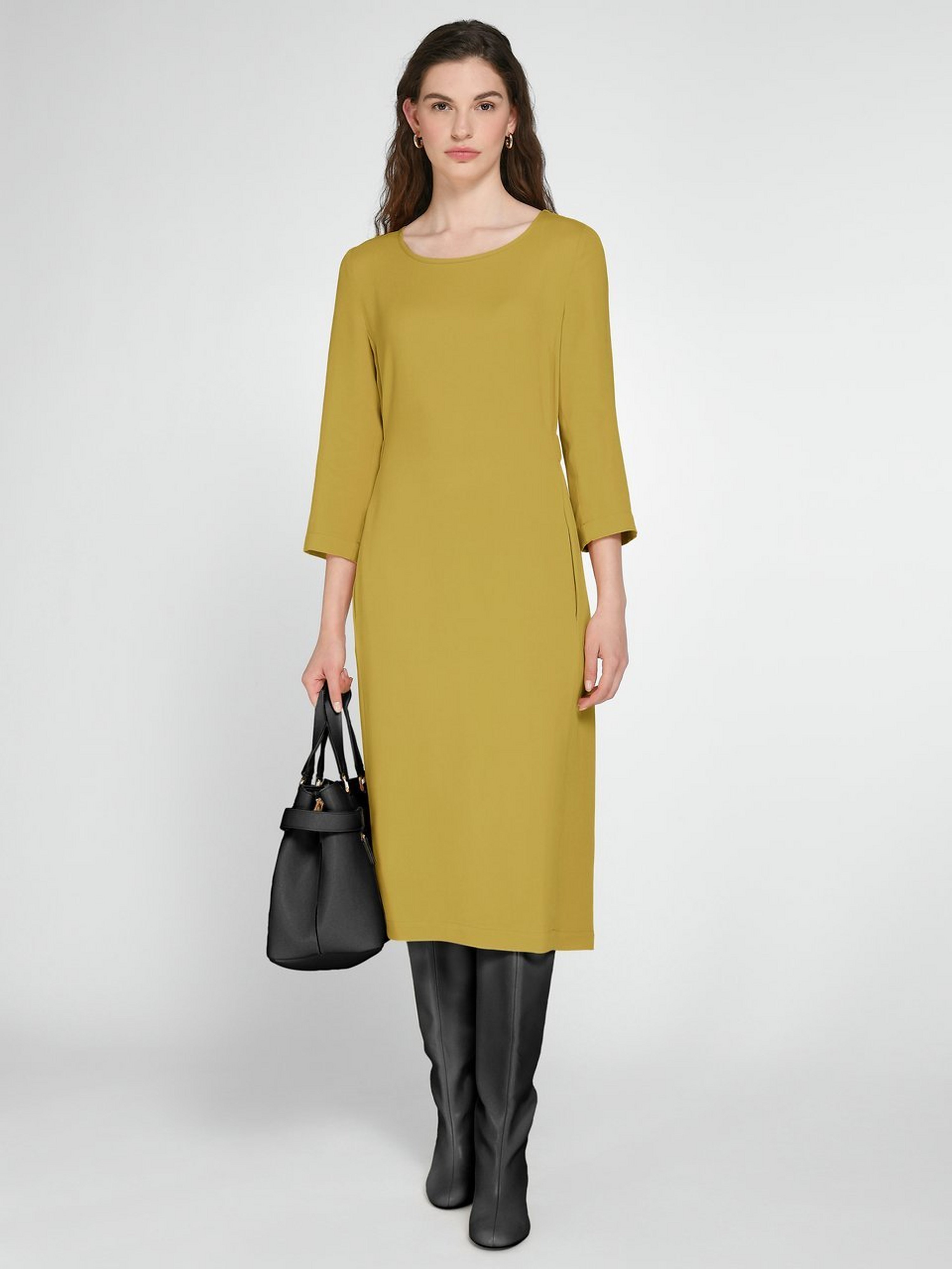 Kleid mit 3/4-Arm
