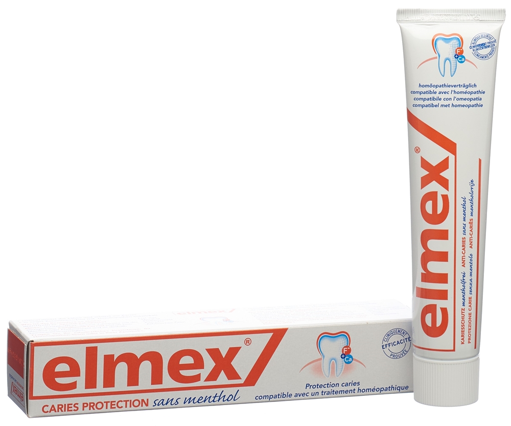 ELMEX KARIESSCHUTZ Zahnpasta Paste mentholfrei Tb 75 ml