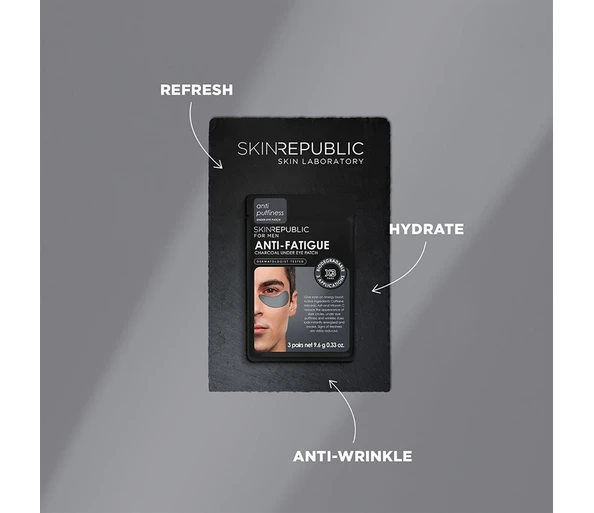 SKINREPUBLIC Men's Anti-Fatigue Under Eye Patch