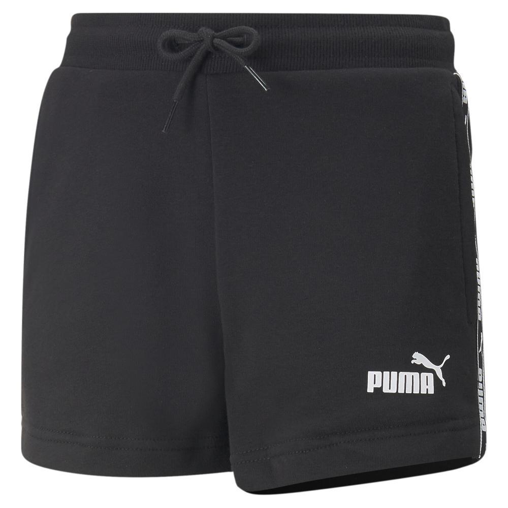 Puma Short Noir Fille Puma Tape