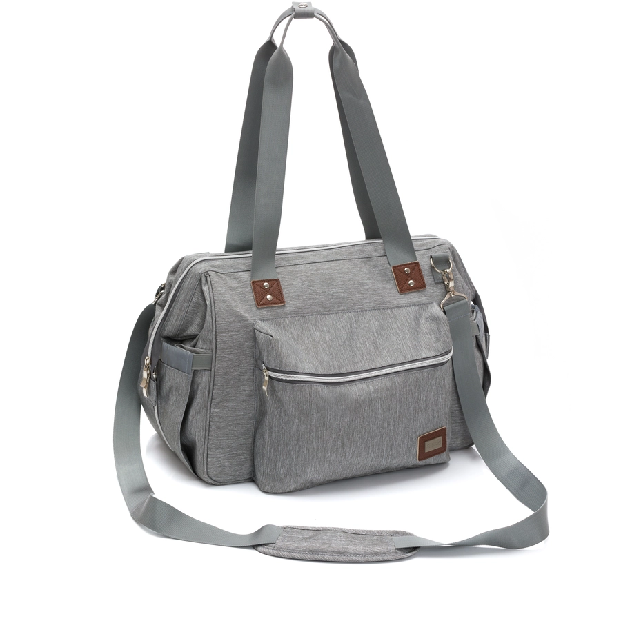 fillikid Wickeltasche Korfu Melange Hellgrau