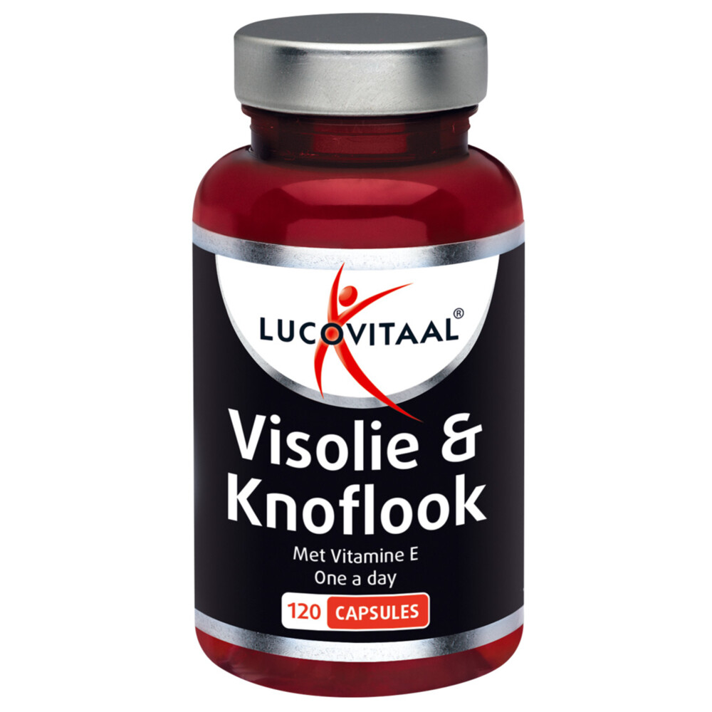Lucovitaal Visolie & Knoflook 120 capsules