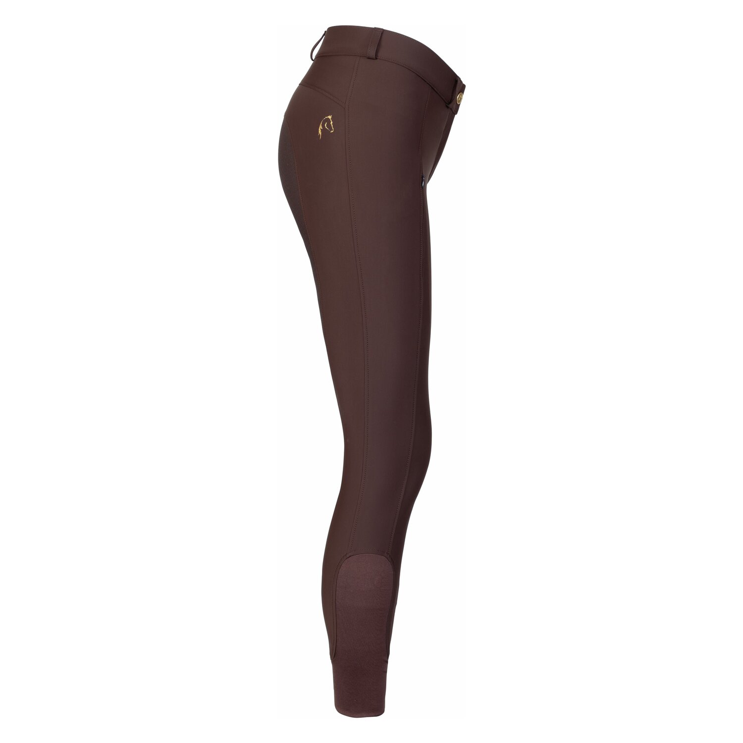 Cheval de Luxe Grip-Vollbesatz-Reithose - chocolate
