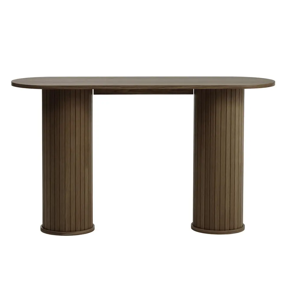 Sidetable Donker Eikenhout - 130x40x75cm - Nola
