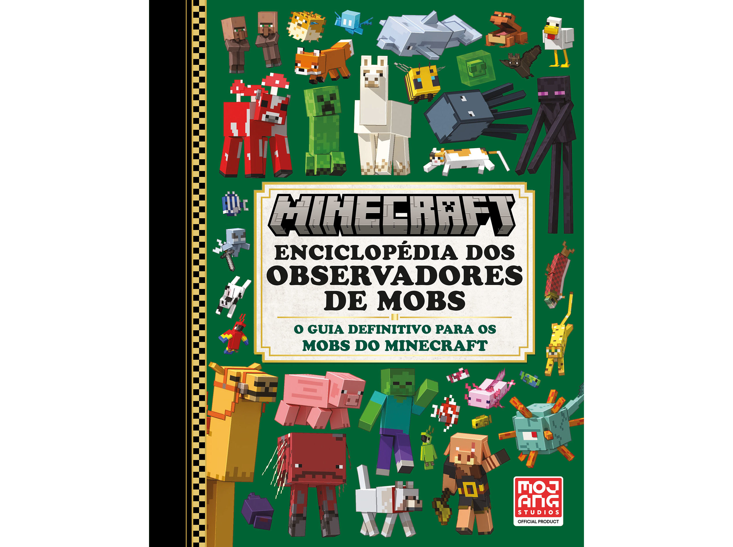 LIVRO MINECRAFT: ENCICLOPÉDIA DOS OBSERVADORES DE MOBS