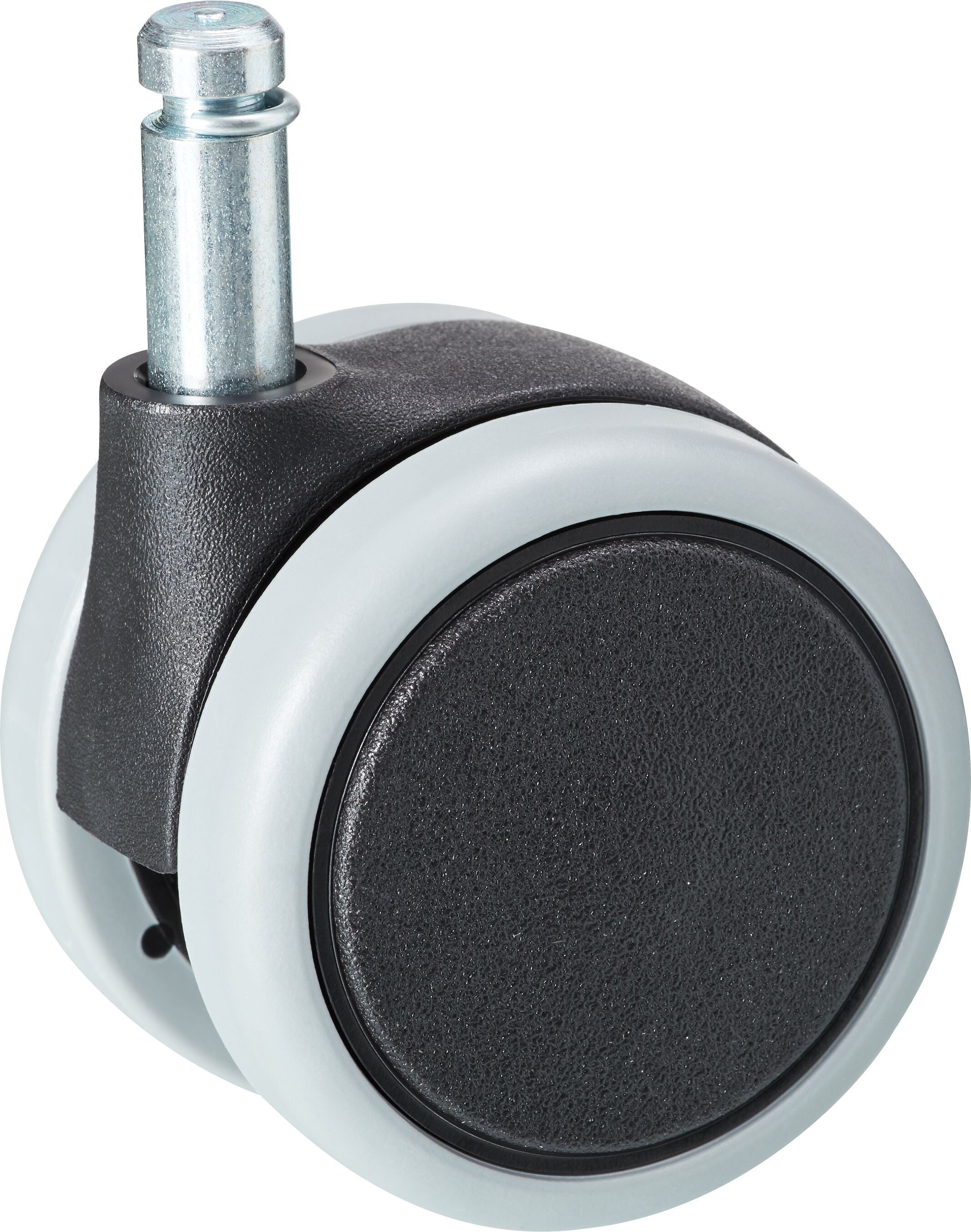 Sicherheitsstopprollen Hartboden Set 10 mm Hartbodenrollen Set - Schwarz / T: 6.5 cm x H: 7.8 cm