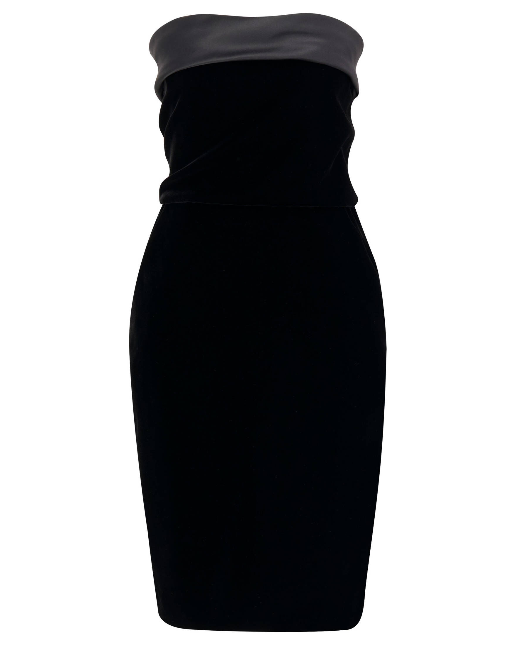 Saint Laurent| Damen Samtkleid