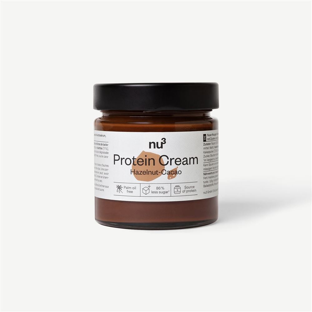 Nu3 Protein Creme<br>200 g, Glas, Hazelnut Cacao
