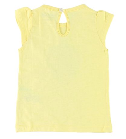 Mini A Ture Top - Annaline - Gelb m. Erdbeere
