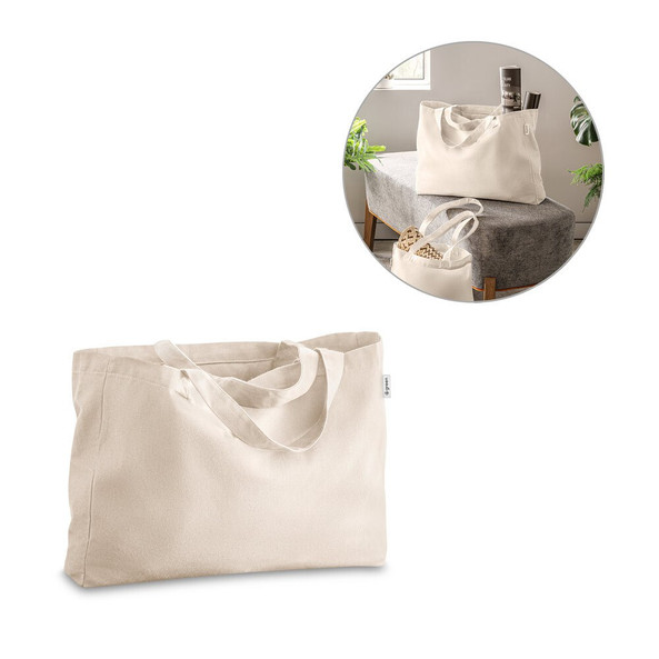hi!dea 92330 - Sac en coton (50%), coton recyclé (30%) et polyester (20% rPET) (280 g/m²)