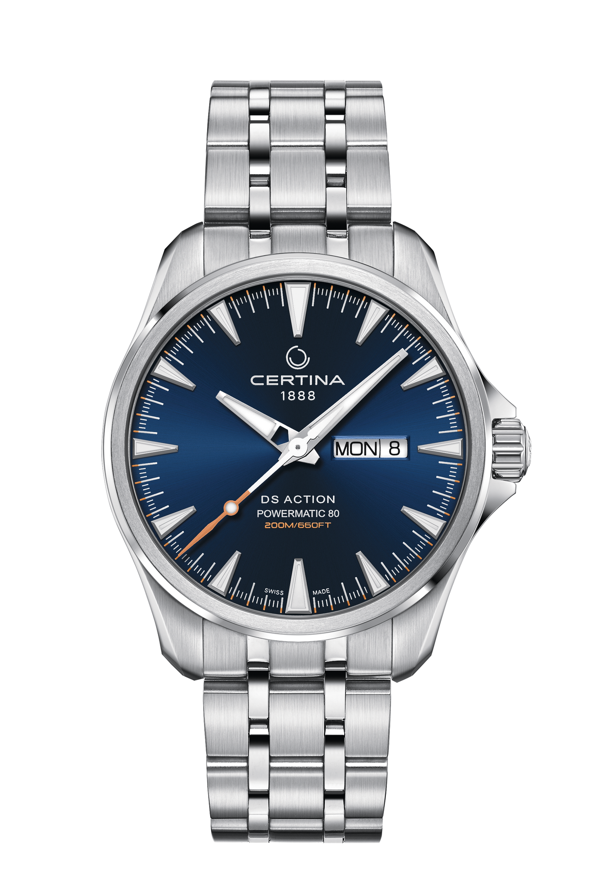 Certina DS Action Day-Date Automatik Blau