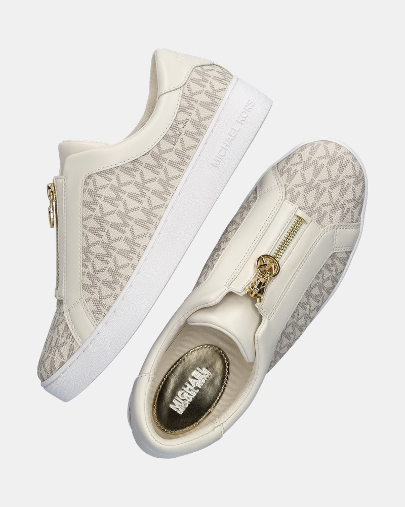 Michael Kors Keaton Zip Lage sneakers  - wit