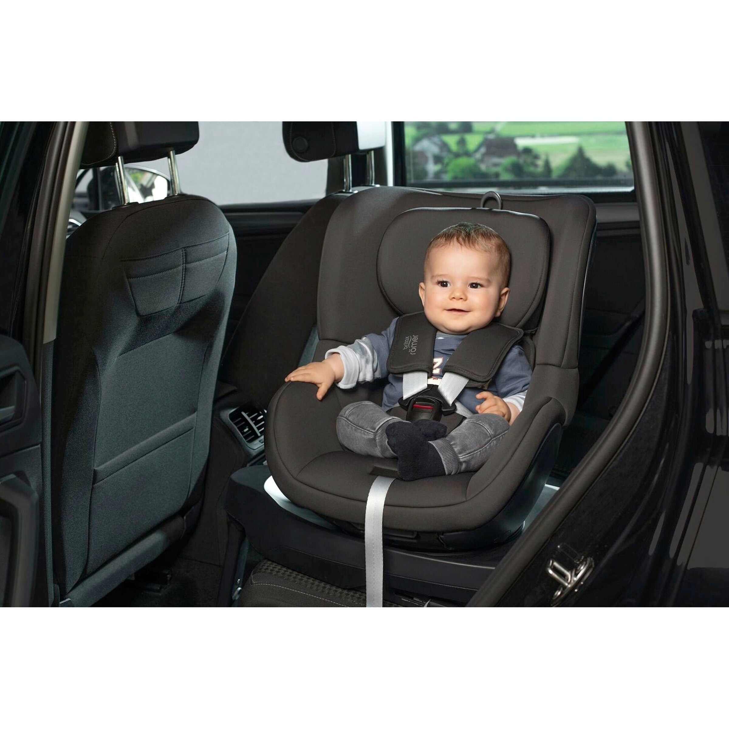 Britax Römer - Smart Kindersitz DUALFIX Plus i-Size moonlight blue