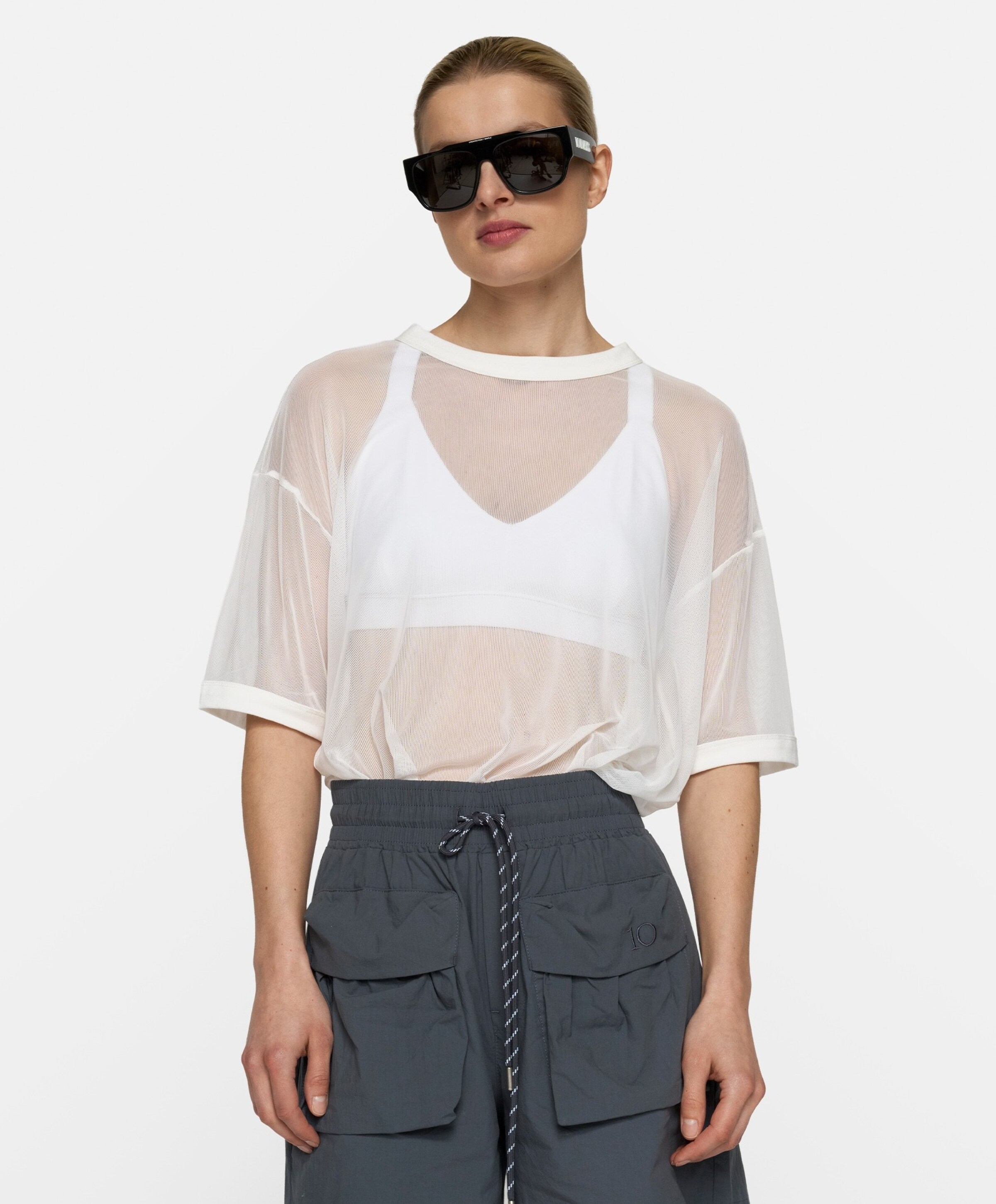 10 Days Dames T-shirt ecru