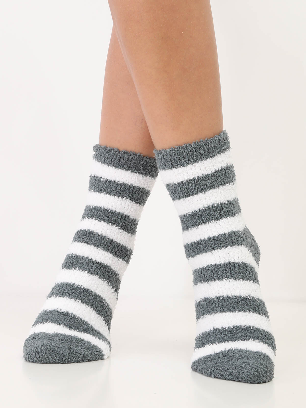 Lot de 3 paires de chaussettes assorties- Gris