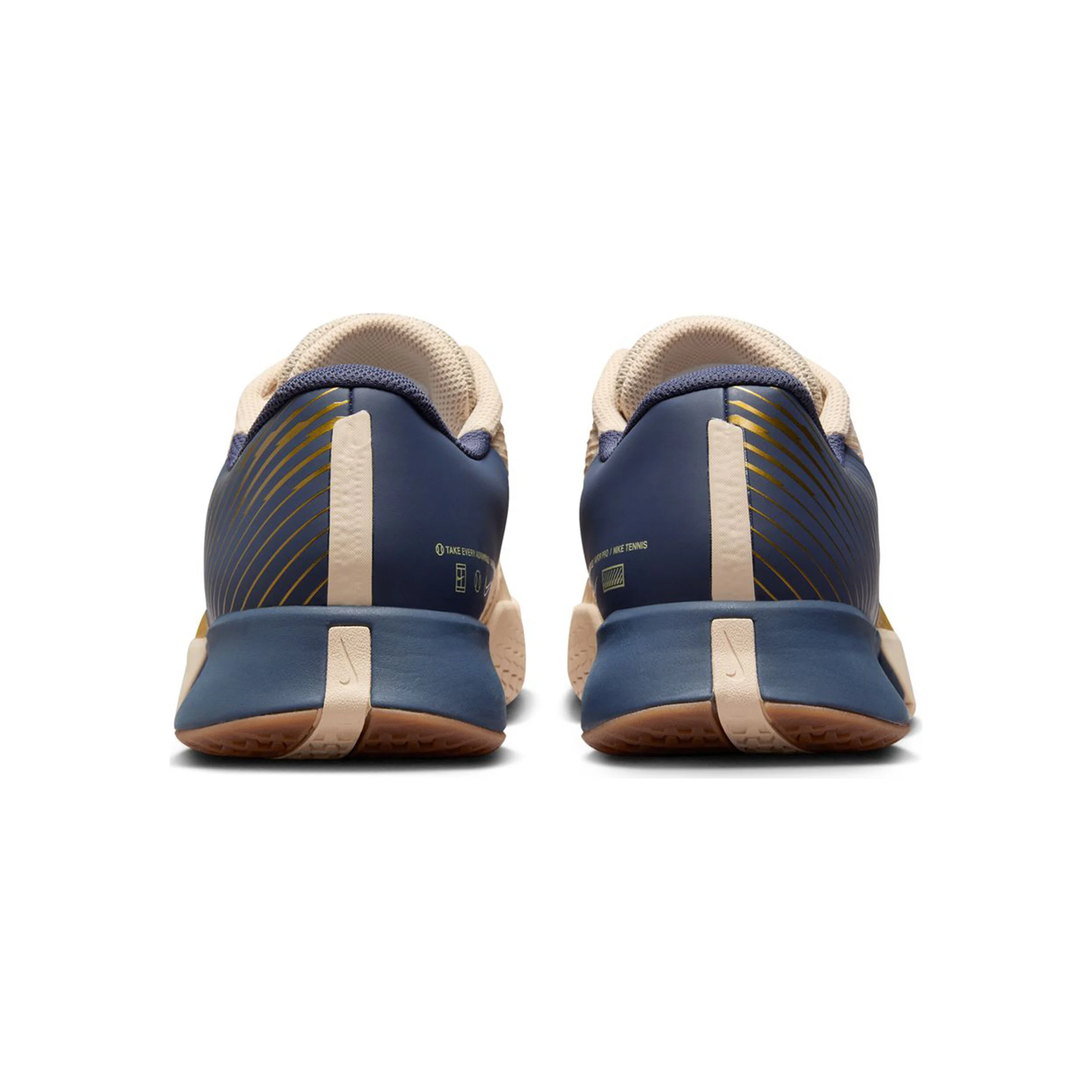 Nike Air Zoom Vapor Pro 2 PRM Chaussures Toutes Surfaces Hommes - Beige , Bleu Foncé